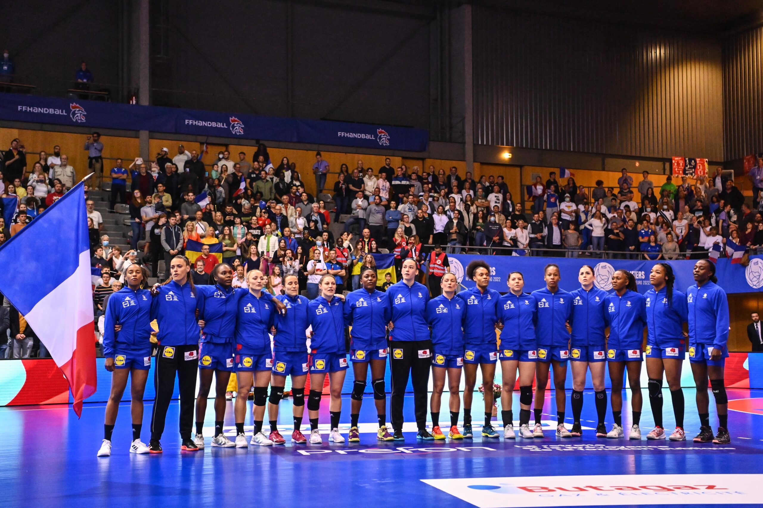 EdFF EHF EURO 2022 Préparation 21 joueuses pour France