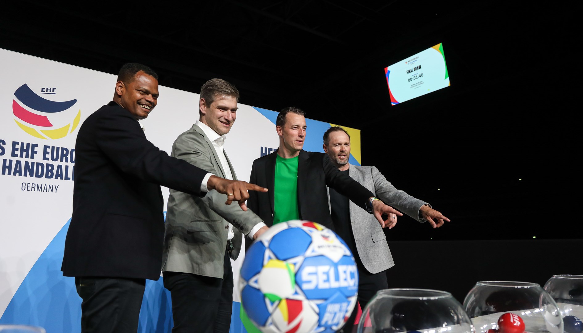 Billet De Collection Handball - Euro à Düsseldorf : France