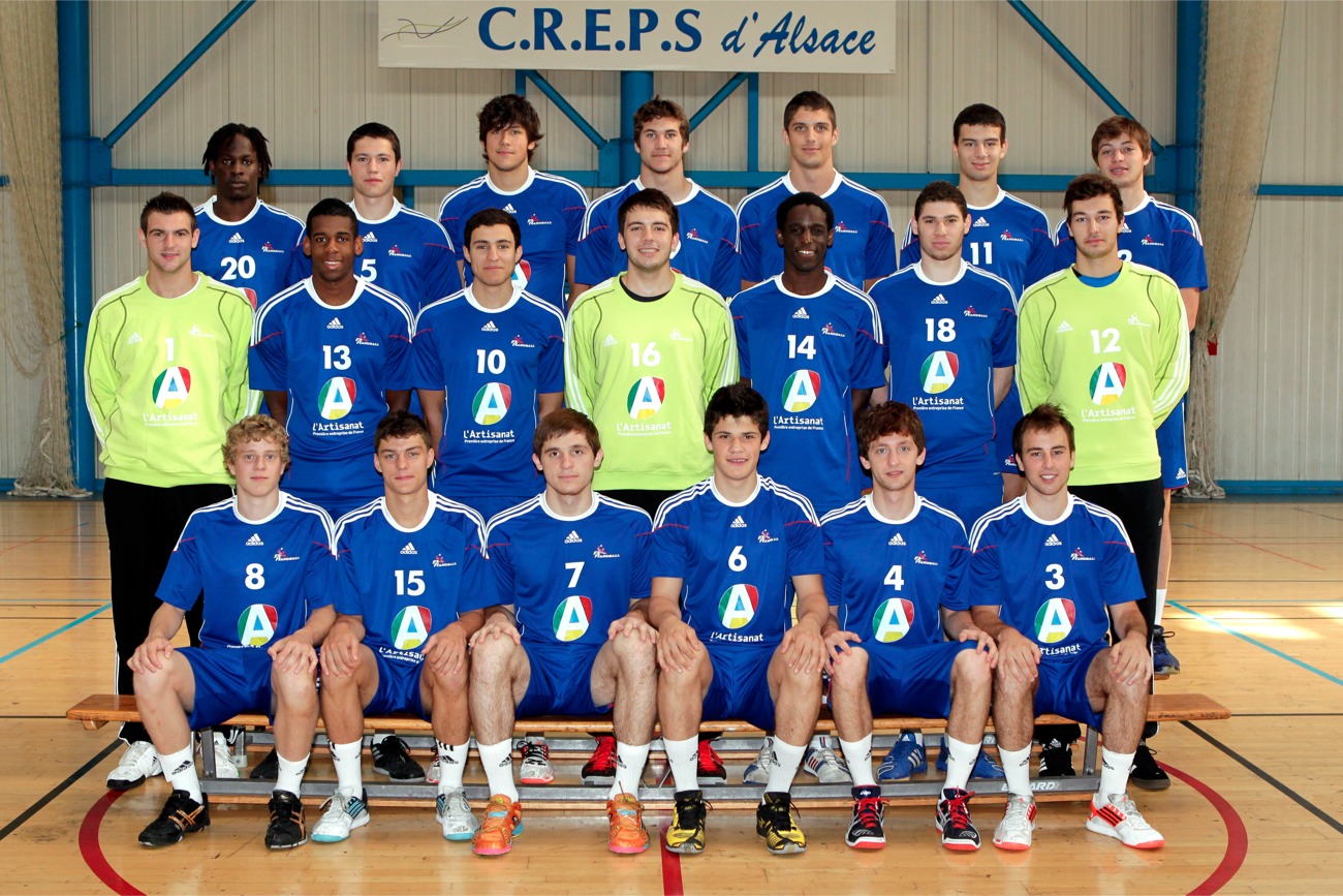 EDF Jeune (H) Les Bleuets en stage FFHandball