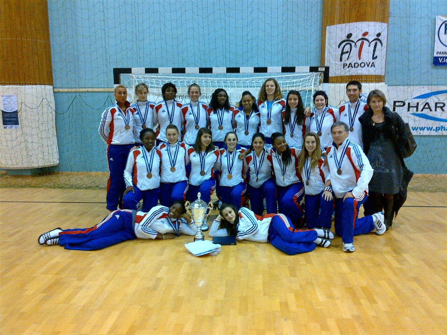 EdF jeunes féminines stage à Massy FFHandball