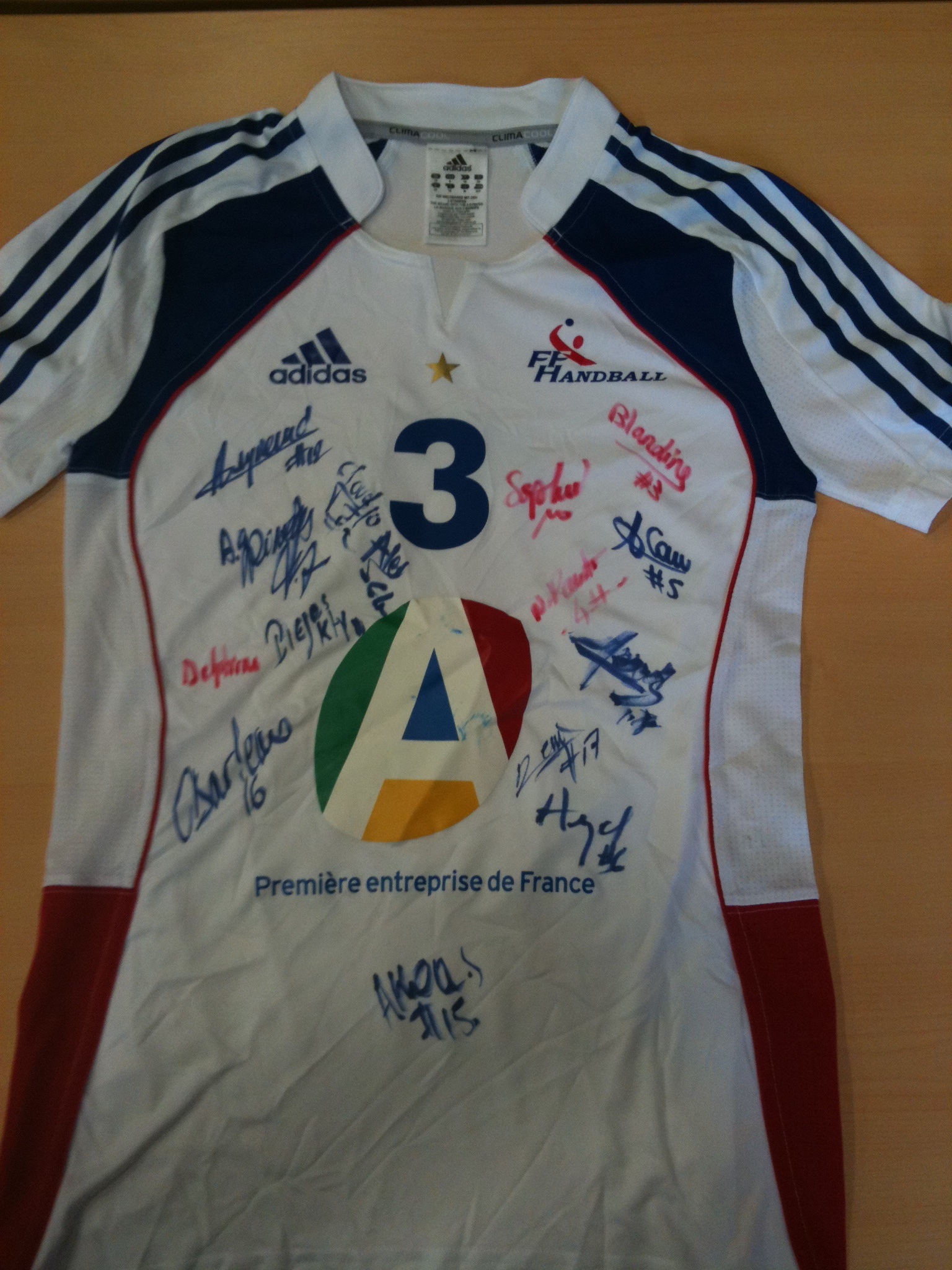 Maillot Stade Rennais 2006 dédicacé - Vêtements