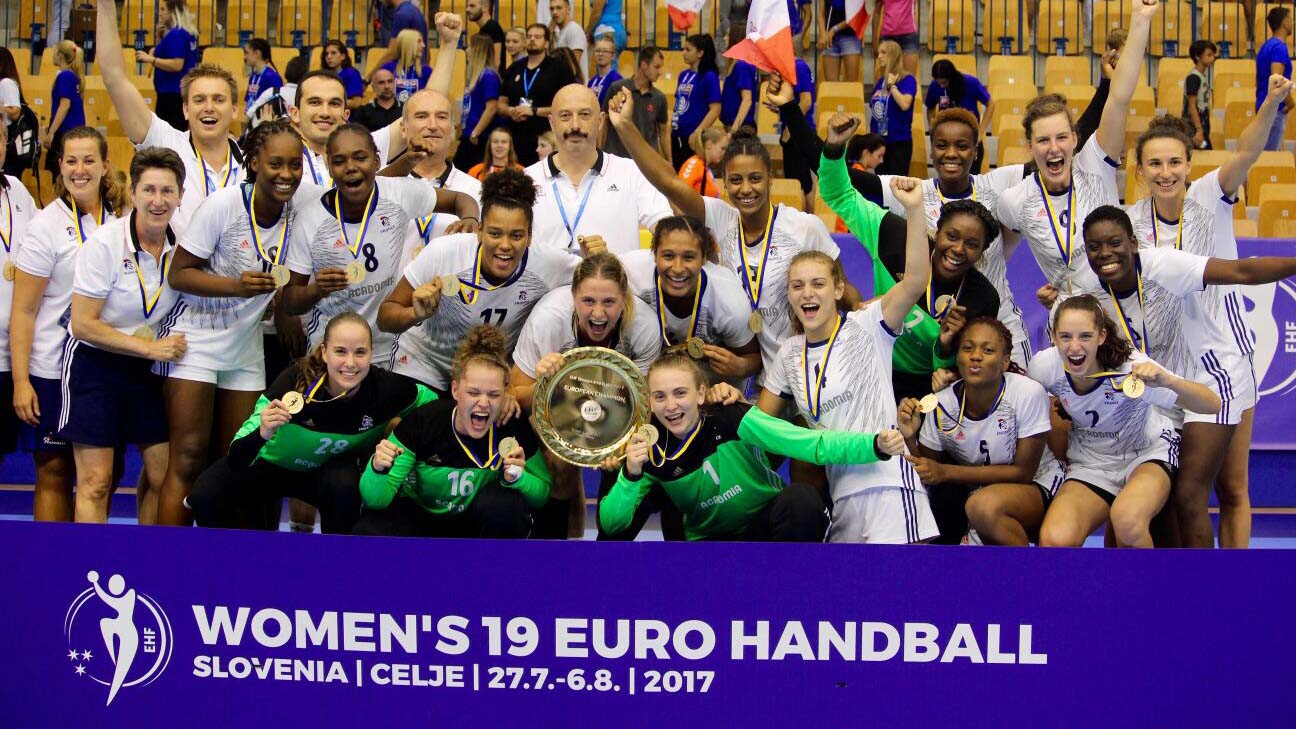 U19 EURO Les Bleuettes championnes d'Europe FFHandball