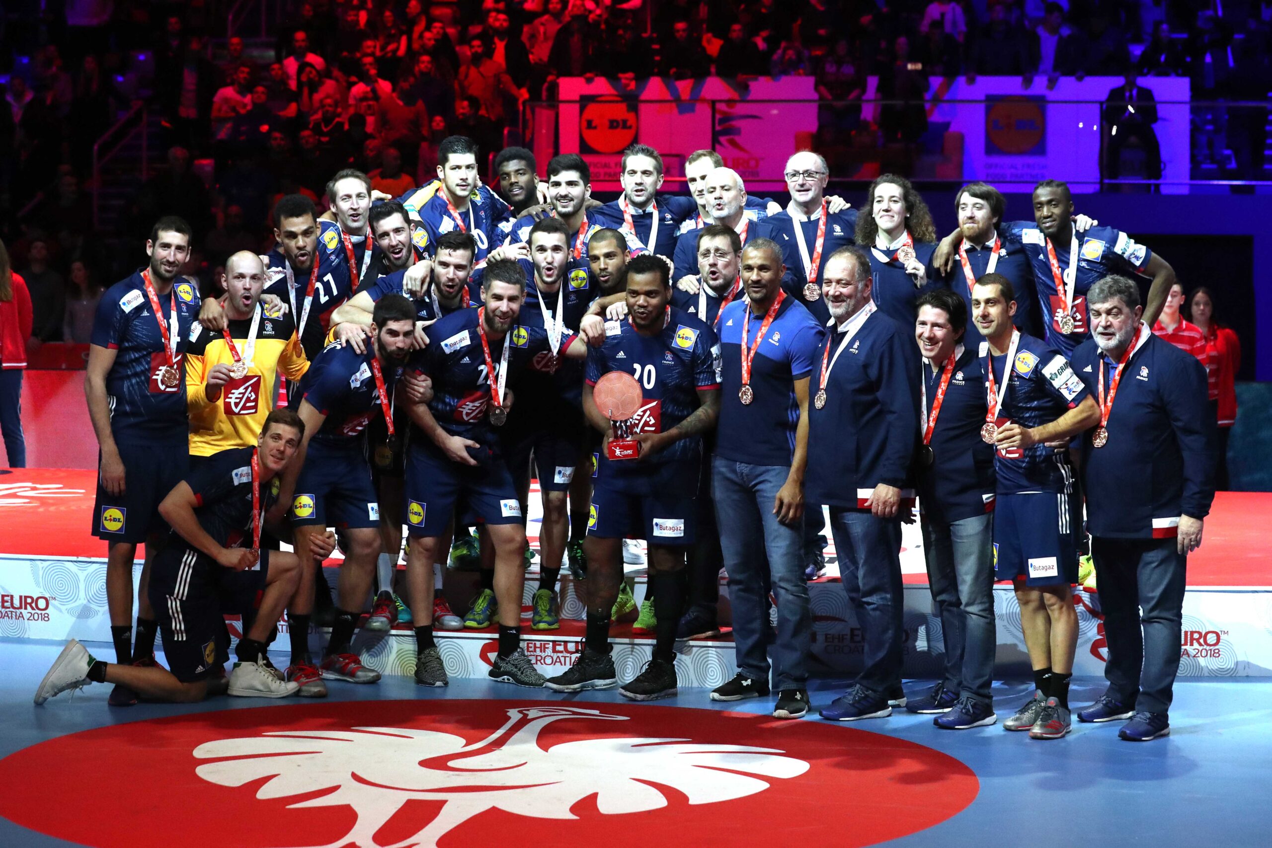 Billet de match N°43 - Euro 2018 (Handball) - Suède / Norvège - 02