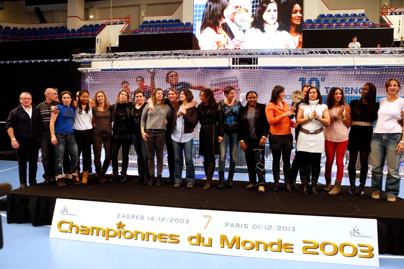 Les championnes du Monde 2003 fêtées ! FFHandball