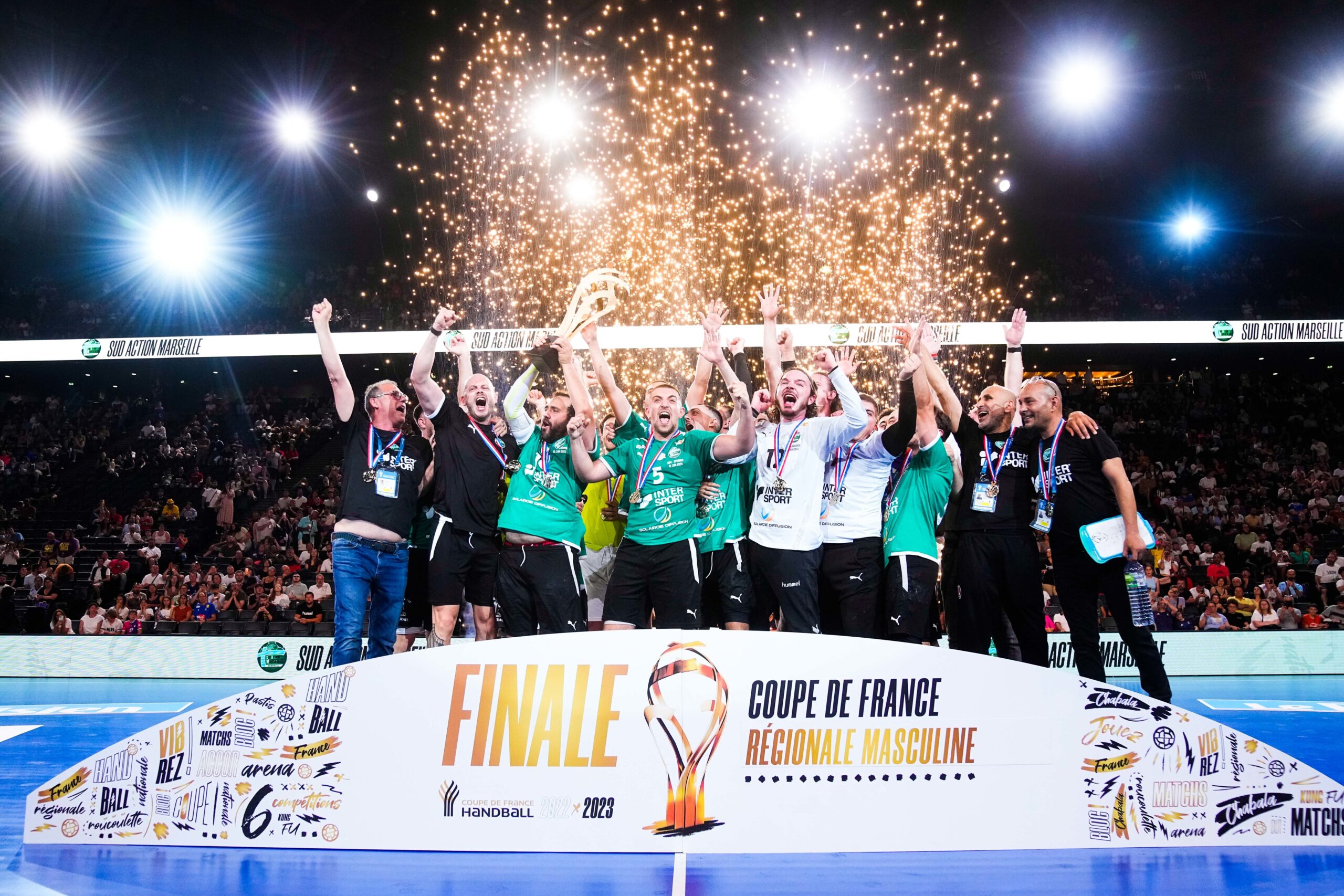 Sud Action Marseille Wins First National Handball Title in Thrilling 