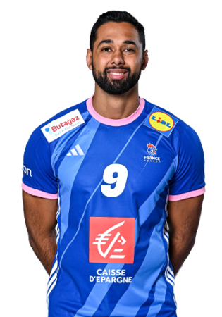 Maillot Équipe De France De Handball #9 M. Maillot – Richardson – Taille M – Adidas – Occasion (très Bon état)